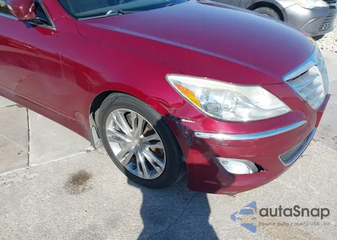 2013 Hyundai Genesis 3.8 from USA, damaged, VIN KMHGC4DD3DU235710